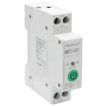DIN-liistule paigaldatav WiFi-relee QOLTEC 50881 &mdash; v&otilde;rgu l&uuml;litusrelee 63A elektripaigaldistele