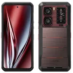 Oukitel WP300 5G nutitelefon, 6,8 tolli, 12 GB RAM, 512 GB, 16000 mAh, IP69K, Android 15, punane