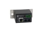 LevelOne IEC-4002 t&ouml;&ouml;stuslik meediakonverter RJ45 &ndash; ST, Fast Ethernet 100 Mbps, mitmemoodiline kiudoptika, 1310 nm, 2 km