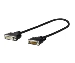 Vivolink PRODVIADAPDVI DVI-kaabel 0,2 m DVI-D Must