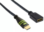 Techly ICOC-HDMI-4-EXT075 HDMI kaabel 7,5 m HDMI t&uuml;&uuml;p A (standardne) Must