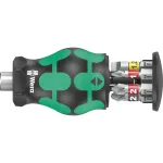 Wera Kraftform compact Stubby Magazin 2 mitmeotsaga kruvikeeraja Sirge kruvikeeraja