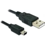 USB-kaabel DeLOCK 82273 USB 2.0 1 m USB A Mini-USB B Must