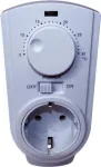 Termostaadipistik Bachmann Powersocket-Thermo 8141 valge &ndash; pistikuga ruumitermostaadid, mudel 8141