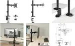 LOGILINK BP0170 Monitori alus 17-32 tolli, k&auml;e pikkus 200 mm, teras, must