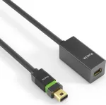PureLink Ultimate Series - DisplayPort-pikenduskaabel - Mini DisplayPort (M) lukustusega Mini DisplayPort (W) lukustusega - DisplayPort 1,2 - 1,5 m - &uuml;mmargune, toetab 4K 60 Hz