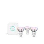 Philips Hue Valge and colour ambience Essential stardikomplekt: 3 GU10 nutipirni (345 lm)