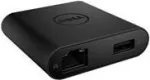 Dell DA200 - v&auml;line videoadapter - USB-C - D-Sub, HDMI - Inspiron 5502, 7306 2-in-1, Precision 75XX, Vostro 53XX, 5502, 7500, XPS 13 93XX (MVF8N) jaoks