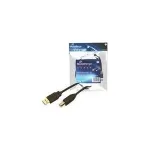 Mediarange MRCS103 USB-kaabel, must