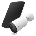 Akutoitel Wi‑Fi IP turvakaamera EZVIZ CB3 2K, 3 MP (2304x1296), 5200 mAh, IP65, kaasa arvatud p&auml;ikesepaneel