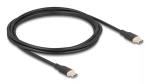 USB-kaabel DeLOCK 81239 2,5 m USB-C must USB 2.0 0,48 Gbit/s