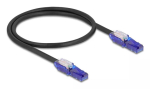 V&otilde;rgukaabel DeLOCK 80925 RJ-45 Cat6 0.5m Must Violetne