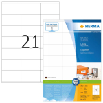 Isekleepuv printerisilt HERMA Labels Premium A4 70x41 mm 2100 tk