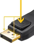 Goobay 64849 DisplayPort-kaabel 1 m must (64849)