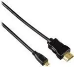 Hama HDMI 2 m HDMI-kaabel HDMI t&uuml;&uuml;p A (standard) HDMI t&uuml;&uuml;p D (mikro) Must