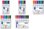 Marker Staedtler Lumocolor 351 &uuml;marotsaga must helesinine heleroheline roosa