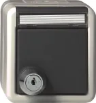 gira Schuko lukustatav pistikupesa mudel 456730 (KD) &mdash; v&otilde;tmega lukustus, s&uuml;vistatav, hall