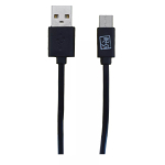 USB-kaabel 2GO 795782 1m USB B USB C Must USB 3.2 Gen 1