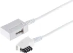 S/CONN 3m TAE-F Valge ShiverPeaks TC 70203-W