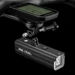 Rockbros RHL1500 esituli jalgrattale, 1500 lm, 5000 mAh, IPX6, must
