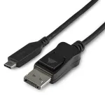 StarTech.com 3.3 jalga/1 m USB-C&ndash;DisplayPort 1.4 kaabel &ndash; 8K/5K/4K USB USB-C&ndash;DP 1.4 Alt Mode videoadapteri konverter &ndash; HBR3/HDR/DSC &ndash; 8K 60 Hz DP monitori kaabel &ndash; USB-C/Thunderbolt 3