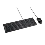 Kensington K75452CH, juhtmega, USB, membraan, QWERTZ, must, hiir kaasas