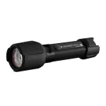 LED Lenser P5R Pro k&auml;eshoitav laetav LED-taskulamp, must, mudel 503101