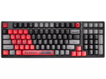A4Tech Bloody S98 Sports Red mehaaniline m&auml;nguklaviatuur, BLMS Red Plus l&uuml;litid (A4TKLA47388)