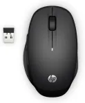 HP Dual Mode Black Mouse 300, paremak&auml;eline, optiline, RF-juhtmevaba, 3600 DPI, must