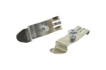 SYNERGY 21 Keystone DIN Rail Mounting Clamp, Universal, Screw-type, Metal, 1 Pair (S216385)