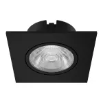 SYNERGY21 LED s&uuml;vistatav laevalgusti Helios Must - Ruudukujuline + Kallutatav - Neutraalvalge 4000K 5W 400lm