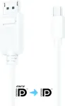Purelink iSeries DisplayPort to Mini DisplayPort kaabel 1,5 m valge lukustusega (IS1100-015)