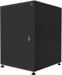 RESISTER 19-tolline kapp - T&auml;iustatud tolmukaitse - 15U - T&auml;isterasest uks - 600x800mm - Must (99RRSJ1568BVT)