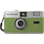 KODAK Pure 35 Green &uuml;hekordne kaamera 35mm ISO 400 27 v&otilde;tet sisseehitatud v&auml;lguga