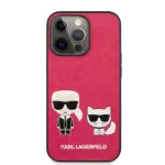 Karl Lagerfeld Apple iPhone 13 Pro Choupette PU-nahast &uuml;mbris fuksia