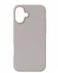 Evelatus Samsung Galaxy A55 Premium Soft Touch Silicone Case Silver