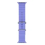 iWear S1 Grooved Soft Silicone 20mm Strap for Apple Watch 49mm / 45mm / 44mm / 42mm Lilac