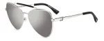 DSQUARED2 Naiste P&auml;ikeseprillid D2-0093-S-10 Must Atsetaat Nelinurkne Raam Hall L&auml;&auml;ts 60/17/140 mm