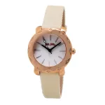 FOLLI FOLLIE Donatella Naiste Kvartskell WF14B002SPS 35mm Roosakuldne Roostevaba Teras Roosa Nahk