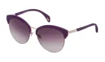 POLICE Naiste P&auml;ikeseprillid SPL6195608FF Havana atsetaatraam, pruunid pol&uuml;karbonaat l&auml;&auml;tsed, 56mm