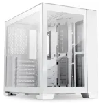 PC Case Lian Li O11D Mini-S Mini Tower Valge (&uuml;hildub SFX/SFX-L toiteplokiga)