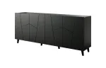 Kummut Cama Meble ETNA 2000&times;420&times;820 mm, must matt, puitlaastplaat