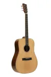 Stagg SA45 D-AC Dreadnought akustiline kitarr - naturaalne