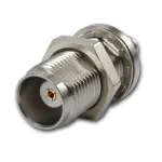 Teleg&auml;rtner TNC emane - SMA emane koaksiaaladapter, 50 Ohm, DC-6 GHz, nikkel/kuld J01019A0028