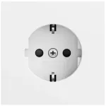 Gira System 70 SCHUKO pistikupesa SP, puhasvalge, 445372