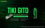 Nitecore TIKI GITD taskulamp, T-seeria, 300 lumenit
