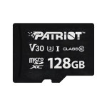 MicroSDXC m&auml;lukaart PATRIOT VX Series 128GB UHS-I U3 V30 Class 10 &mdash; lugemine 90 MB/s, kirjutamine 80 MB/s