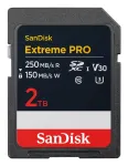 WESTERN DIGITAL Extreme PRO 2TB SDXC m&auml;lukaart 250MB/s 140MB/s UHS-I