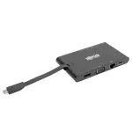 USB-C dokk - 4K HDMI, VGA, USB 3.2 Gen 1, USB-A/C jaotur, Gigabit Ethernet, m&auml;lukaardipesad, 100 W PD-laadimine