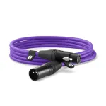 RODE XLR3M-PU premium XLR-kaabel, 3 m, lilla